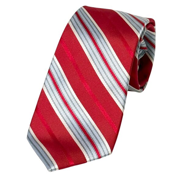Charvet Diagonal Stripe Silk Jacquard Tie | Saks Fifth Avenue Saks Fifth Avenue Mens Silk Tie Diagonal Stripes Red & Light Blue NWT